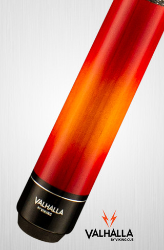 Valhalla VA238 Faded Red Orange with Linen Wrap Cue