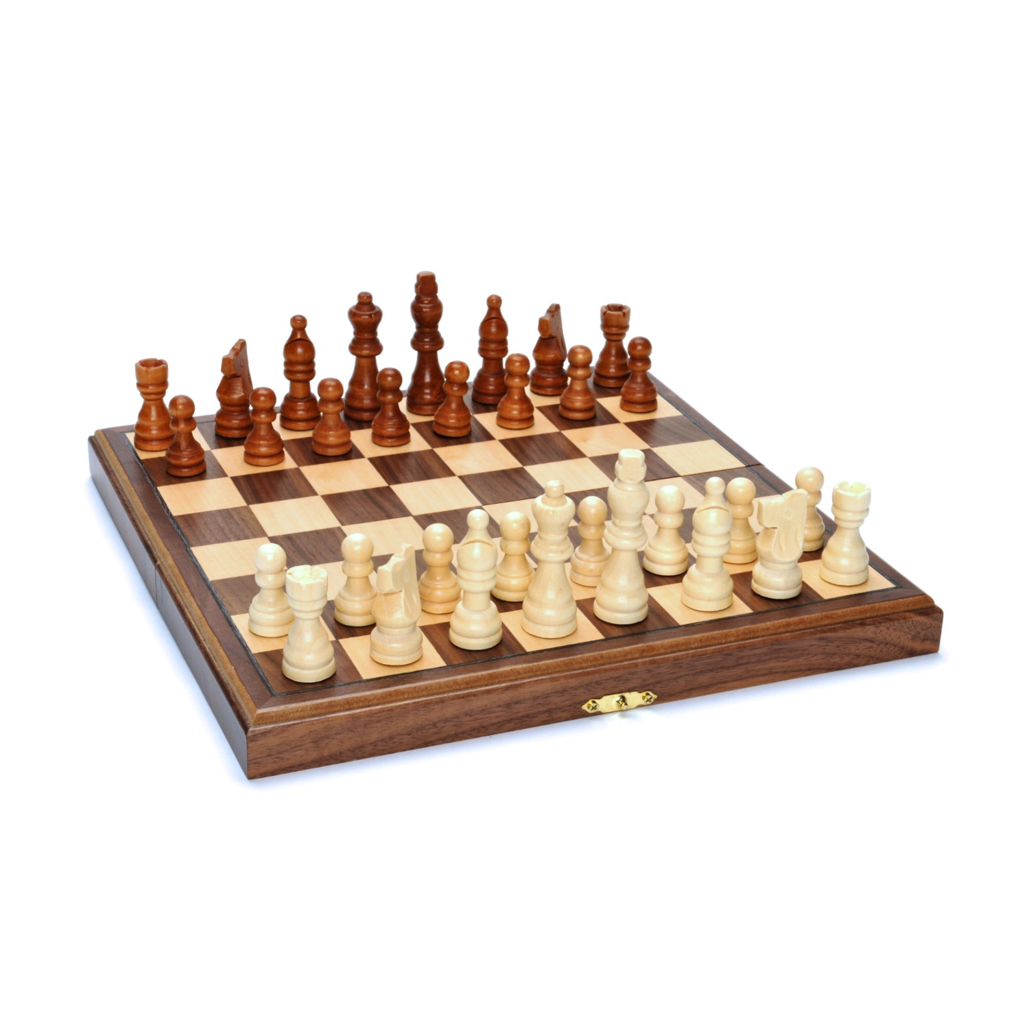 Chess Set - 7 Folding Wood Magnetic Chess – WorldWise Imports