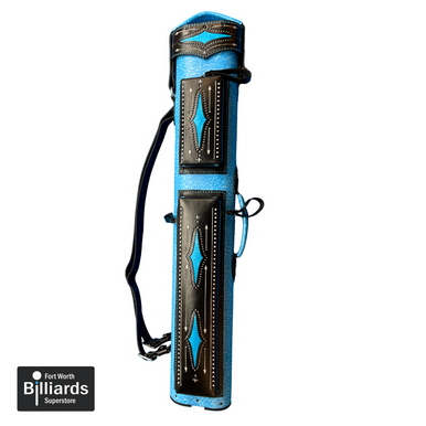 Volturi Brogue 1 Custom 4B/8S Hard Case - Turquoise Blue