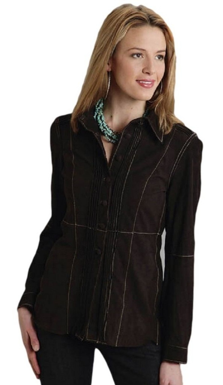stetson western jackets for women Stetson Western Jacket Womens Suede Brown 11-098-0539-0699 BR