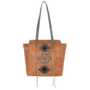 American West Navajo Soul Zip Top Tote 3415534