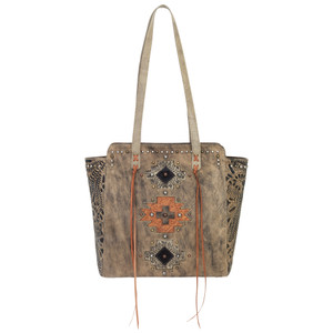 American West Navajo Soul Zip Top Tote 3483534