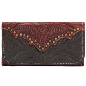 American West Annie's Secret Collection Ladies' Tri-Fold Wallet 9150282