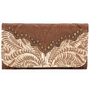 American West Annie's Secret Collection Ladies' Tri-Fold Wallet 9199282