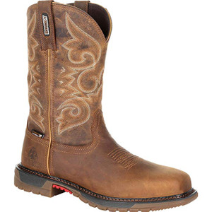 rocky original ride flx waterproof western boot