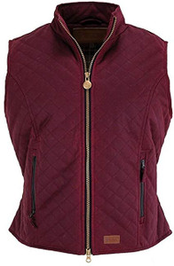 Outback Trading Co. Women's Quilted Oilskin Vest 2177 Outback Trading Co. Women's Quilted Oilskin Vest 2177