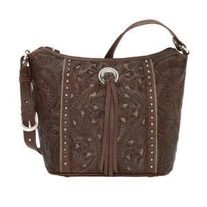 American West 4785373 Hill Country Zip Top Bucket Tote American West 4785373 Hill Country Zip Top Bucket Tote