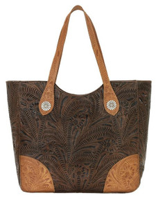 American West 6685965 Annies Secret Collection Large Zip Top Tote with Secret Compartment American West 6685965 Annies Secret Collection Large Zip Top Tote with Secret Compartment