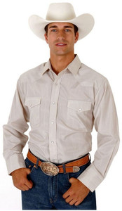 Roper Western Shirt Mens L/S Snap Print Brown 01-001-0145-0938 TA Roper Western Shirt Mens L/S Snap Print Brown 01-001-0145-0938 TA