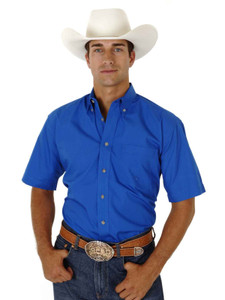 Roper Men's Short Sleeve Poplin Shirt Solid Poplin Button Down Colla L, 0366 03-002-0366-0031 RY Roper Men's Short Sleeve Poplin Shirt Solid Poplin Button Down Colla L, 0366 03-002-0366-0031 RY