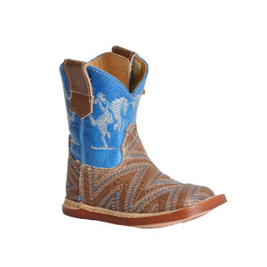 Roper  Infant Girls Cowbaby Arlo Square Toe    Boots   Mid Calf 09-016-7912-8245 TA Roper  Infant Girls Cowbaby Arlo Square Toe    Boots   Mid Calf 09-016-7912-8245 TA