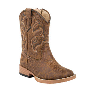 Roper  Toddler Boys Scout Square Toe    Boots   Mid Calf 09-017-1900-0065 TA Roper  Toddler Boys Scout Square Toe    Boots   Mid Calf 09-017-1900-0065 TA