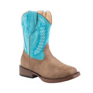 Roper  Toddler Boys Billy    Boots   Mid Calf 09-017-1900-2924 BU Roper  Toddler Boys Billy    Boots   Mid Calf 09-017-1900-2924 BU