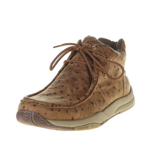 Roper Footwear Mens Clearcut Vintage Faux Ostrich Leather Print Casual Shoe Tan 09-020-1662-2412 TA Roper Footwear Mens Clearcut Vintage Faux Ostrich Leather Print Casual Shoe Tan 09-020-1662-2412 TA