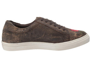Roper Madeline Brown Sanded Leather/Rose Embroidered Upper 09-021-0941-3011 BR Roper Madeline Brown Sanded Leather/Rose Embroidered Upper 09-021-0941-3011 BR