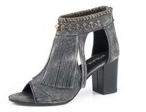 Roper Casual Shoes Womens Bettina Mule 7 B Black 09-021-0946-1290 BL