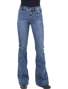 Stetson Western Denim Jeans Womens 0 Reg Blue 11-054-0921-2400 BU Stetson Western Denim Jeans Womens 0 Reg Blue 11-054-0921-2400 BU