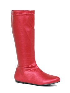 Womens Avenge Red Superhero Costume Boots 8