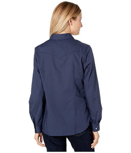 Roper 9837 Solid Broadcloth - Navy Blue Large Roper 9837 Solid Broadcloth - Navy Blue Large