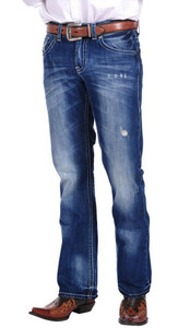 Stetson Denim Jeans Mens Rocks Fit Medium Wash  Size - 36 38 Stetson Denim Jeans Mens Rocks Fit Medium Wash  Size - 36 38