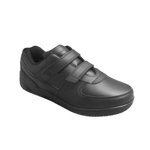 Women's Genuine Grip Footwear Slip-Resistant Injection Adjustables (Black,Size-8W)