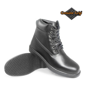 Men's Genuine Grip Footwear Slip-Resistant Waterproof Boot (Black,Size-7.5W) Men's Genuine Grip Footwear Slip-Resistant Waterproof Boot (Black,Size-7.5W)