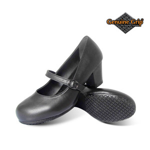 Women's Genuine Grip Footwear Mary Jane (Black,Size-6M) Women's Genuine Grip Footwear Mary Jane (Black,Size-6M)