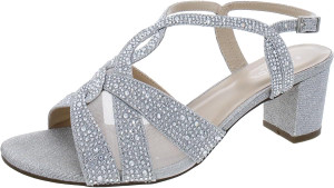 Paradox London Pink Women's Nadia, Silver, Size -10