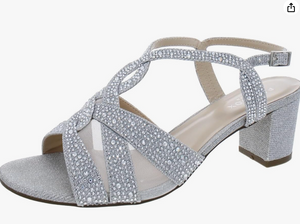 Paradox London Pink Women's Nadia, Silver, Size - 6.5W