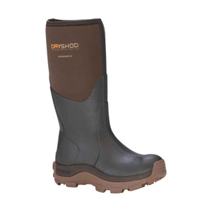 Dryshod Women's Haymaker Hi Cut Farm & Ranch Brown/Peanut Boots, HAY-WH-BR