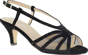 Women's Touch Ups Clara Heeled Sandal Black Lamy. Size  9 M
