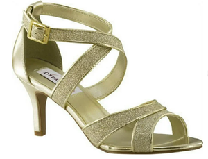 Touch Ups Women's Amber (Gold Glitter,6)