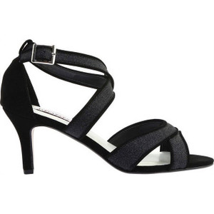 Touch Ups Women's Amber (Black Glitter,10)