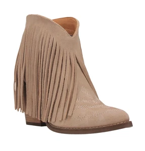 Dingo Women Tangles DI 908 Bootie, Size 10 M Orange