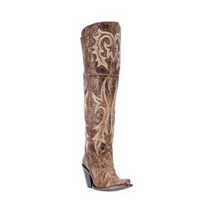Women's Dan Post Boots Jilted Over The Knee Boot DP3709, Brown, , Size 8.5M