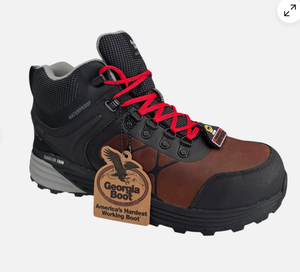 Georgia Boot DuraBlend Sport Composite Toe Waterproof Work Hiker Size 12(M)