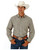 Roper Western Shirt Mens L/S Snap Stripe Loden 01-001-0145-0937 LO