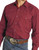 Roper Western Shirt Mens L/S Snap Solid Poplin Red 03-001-0265-1022 RE Roper Western Shirt Mens L/S Snap Solid Poplin Red 03-001-0265-1022 RE