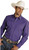Western Shirt Mens L/S Snap Purple 03-001-0265-1067 PU Western Shirt Mens L/S Snap Purple 03-001-0265-1067 PU