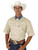 Roper Men's Short Sleeve 6oz Twill Shirt 6Oz Twill W/Denim Btn Down L, 0612 06-002-0612-0162 KH