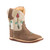 Roper  Infant Boys Arrow Feather Embroidery Square Toe    Boots   Ankle 09-016-7912-8287 TA