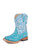 Roper Western Boots Girls Infants Floral Turquoise 09-017-1901-0027 GR