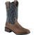 Roper  Kids Boys Monterey Leather Square Toe    Western Cowboy Boots   Mid-Calf 09-018-0911-2409 BR