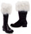 Mens Black Santa Boots Medium