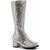 Silver Glitter Gogo Boots Girls' Child Halloween Costume Accessory L