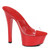 601-Vanity, 6" Heel Platform Mule Size- 9