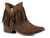 roper women's fringy western boot, brown,Size- 7.5