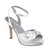 Dyeables Women's Brit Platform Sandal (White, Size-8)
