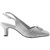 Dyeables Women's Ann Pump (Silver,Size-6)