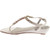 Dyeables Women's Myra Dress Sandal (White,Size-8.5W)